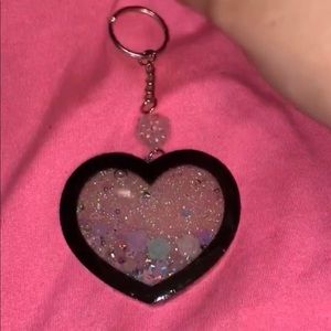 Heart keychain
